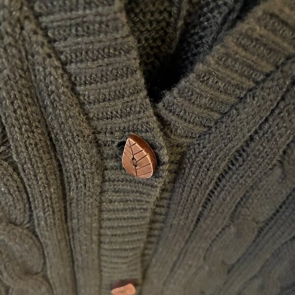 Hot Topic Studio Ghibli My Neighbor Totoro Anime Green Cardigan Sweater Medium. - Picture 8 of 11